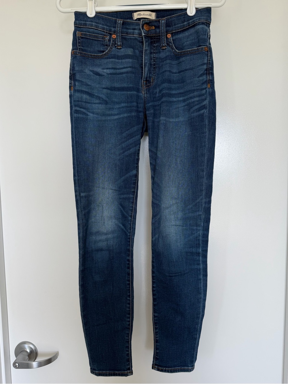 Madewell Women's Skinny Jeans - Dark Indigo Wash